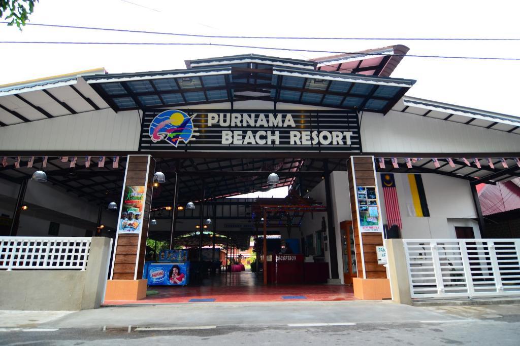 Purnama Beach Resort Kampung Teluk Nipah Exteriör bild